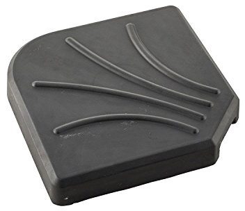 Hespéride Losa para sombrilla décentré – 15 kg – negro