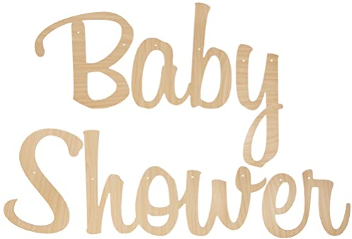 Ginger Ray BAB-127 Wimpelkette zum Aufhängen Holz, Einheitsgröße