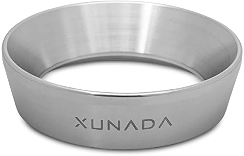 XUNADA 54mm Espresso Dosing Funnel, Precision Stainless Steel Coffee Dosing Ring, Works with Breville and Sage Portafilters