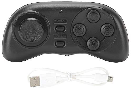 Mini Gamepad, Bluetooth 3.0 Mini Wireless Game Controller Gaming Joystick Comratible with Windows/IOS/Android, Ergonomic Design, 180mAh Lithium Battery