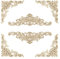 Dtoterul Moulure Decorative Bois 6 Pièces Décoratifs en Bois Longs Sculptés Bois Sculpté Coin Applique Onlay Appliques Coins Bois Sculpté en Coin Sculpture Coin Bois Sculpture Bois Decoration