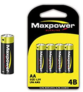 Maxpower AA LR-6 Lot de 12 piles