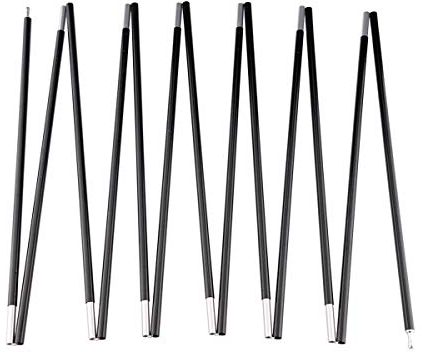 BRILLIANCE4U Aluminium-Zeltstange, vormontiert, 7001 T6 beheizt (4,9 m 11,4 cm 1 Stange)