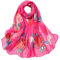 FAIRYGATE Damen Schal Pink Schals & Tücher für Damen Seidenschal Damen Schal Stola Halstuch Sommerschals Stola für Abendkleid Festlich Hochzeit Braut A5208