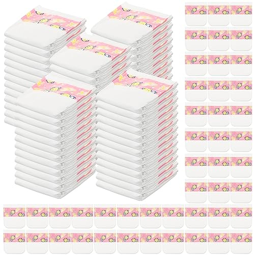 Libima 80 Pack Baby Doll Diapers Paper Reborn Doll Diapers Refill for 18-24 Inch Newborn Dolls Accessories Underwear Underpants, Ages 12 and Above, Dolls are Not Included
