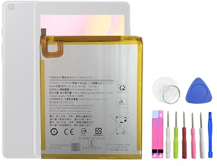 HIGHAKKU Ersatzakku Batterie SWD-WT-N8 kompatibel mit Galaxy Tab A 8.0 2019 SM-T290 SM-T295 with Tools
