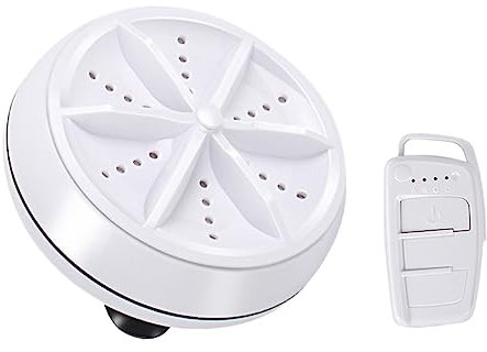 GOOHOCHY New Portable Washing Machine Mini Turbo Washer for Travel Mini Washer Automatic Washing Machine for Underwear Low Noise Powered Remote