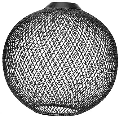 ABOOFAN Schwarze Kronleuchter-lampenschirme Einfache Geometrische Deckenleuchtenabdeckung Für Die Inneneinrichtung Rattan-tischlampenschirm Warme Stimmung