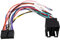 Be In Your Mind 1 Pièce Adaptateur de Faisceau 20 Broches vers ISO Adaptateur Stéréo de Voiture de Remplacement Compatible avec DIN Adaptateurs de Connecteur de Faisceau d'autoradio à Écran 21,5 Cm