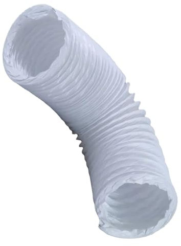 QUAILITAS Air Conditioner Duct Hose [Pack of 1] 3M PVC Duct Pipe for AC, HVAC, Flexible Venting with Universal Compatibility, Withstand High Temperature – Air Conditioner Parts