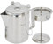 Camping Perkolator Kaffeekanne | Perkolator Kaffeekanne | Outdoor Perkolator Kaffeekanne | Camping Kaffee Perkolator | Edelstahl Camping Kaffeekanne Mühelose Kaffeezubereitung für den Außenbereich