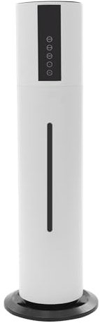 8L Luftbefeuchter mit Sterilisationsfunktionen 3 Stufen einstellbare Nebellautstärke mit LED-Anzeige Abschaltautomatik Top-Fill Humidifier 360° drehbarer Düse für Schlafzimmer, Büros, Babys 22x70cm