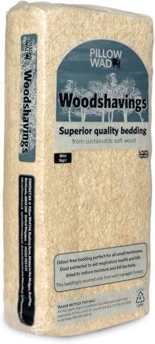 SuperGift.com 1 kg Natural Pet Bedding Mix, Wood Shavings, Straw and Hay, Nest Material (WoodShavings)