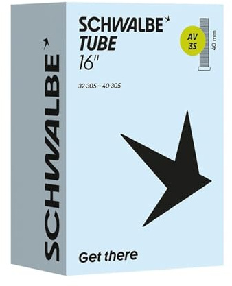 Schwalbe Fahrradschlauch AV3S 32/40-305 IB AGV 40mm