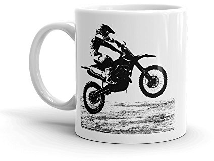 Motocross Biker Mug - Awesome Gift Brother Son Dad Motorbike Motorcycle #7396