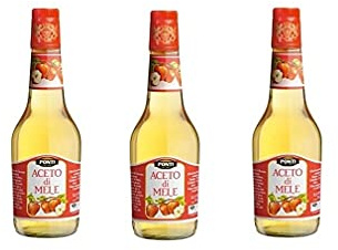 3X Ponti Aceto di Mele Aceto di Mele Italiano 5% 500ml