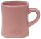 Funny Guy Mugs Klassischer Retro-Kaffeetasse, strapazierfähig, 284 ml, Steingut-Tasse mit handlichem Griff, ideal für heiße und kalte Getränke, Rosa, 284 ml