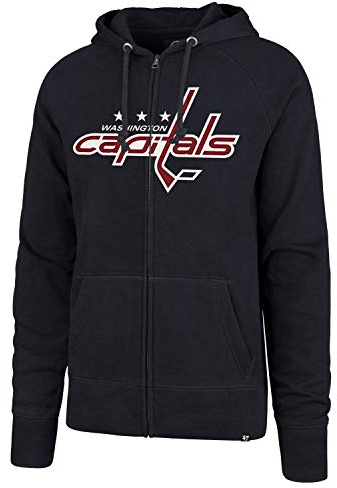 NHL '47 Hoody Washington Capitals Ovation Headline Jacke Zip Eishockey Hooded Sweater Pullover (M)