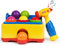 Bambiya Pound a Ball Toy for Toddlers 1-3 Year Old - Babies Play with Toy Hammer & 6 Balls Bring Hours of Fun and Develop Fine Motor Skills