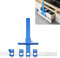 Opaltool Punch Locator Drill Guide Sleeve Cabinet Hardware Jig Template Measuring Tool Wood Drilling Dowelling Hole for Door Handles Knobs Drawer Pull Installation