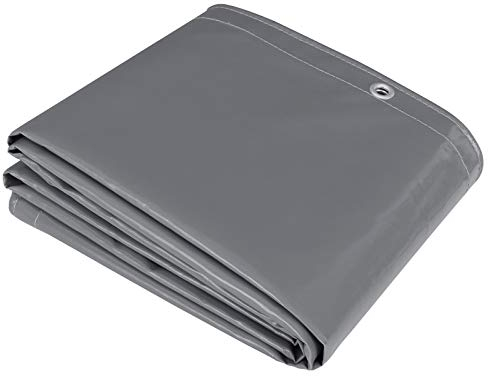 Laneetal Bâche de Protection - Imperméable, Résistante, Polyester Revêtu de PVC 500 g/m² Untra Haute Densité avec œillets, Taille/Couleur au Choix - d'Extérieur Camion, Meuble de Jardin