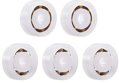 sourcing map 623 Plastic Bearings 3x10x4mm Glass Ball Nylon Cage 5pcs