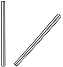 45# acciaio al carbonio GB117 60 mm lunghezza 3 mm piccolo diametro di estremità 1:50 perno conico 25 pezzi
