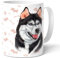 HUSKY - Tasse mit Spruch, Kaffeebecher mit Hund, Animal Crossing-Becher – Für Dich/Lustige Texte/Weihnachten/Personalisierte Tasse/Kaffeetasse Teetasse Husky