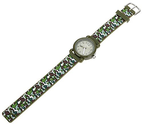 UKCOCO Langlebige Kinder Uhr Praktische Kinder Uhr Camouflage Design Uhr