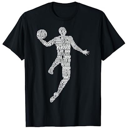 Basketball Basketballer Jungen Herren Kinder T-Shirt