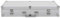 Gecheer Waffenkoffer Gewehrkoffer Universalkoffer Flintenkoffer Pistolenkoffer Bogenkoffer Alukoffer Jagdkoffer Aluminium ABS Silbern 47 x 26 x 8,3 cm (L x B x H)