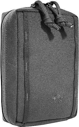 Tasmanian Tiger TT Tac Pouch 1.1 Rucksack Zusatz-Tasche Molle-System kompatibel, Zubehör-Tasche für EDC, Werkzeug oder kleine Erste Hilfe Sets; 15 x 10 x 4 cm (Titan Grey)