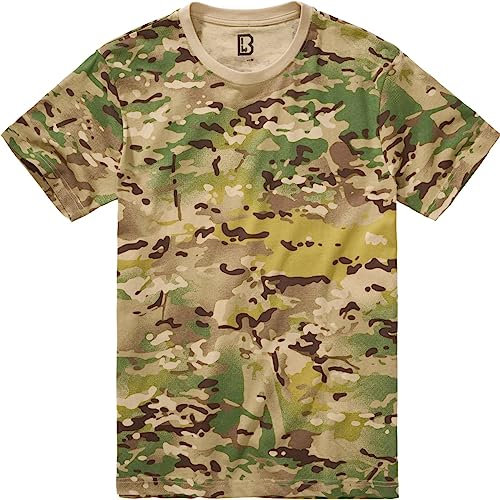 Brandit T-Shirt, Farbe: Tactical camo Größe: 4XL