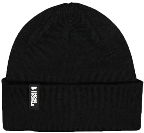 Mons Royale McCloud Merino Mütze, Black, ONE Size