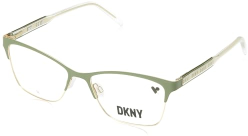 Dkny Unisex DK3008 Sunglasses, 313 Cargo/Gold, 53