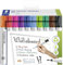 STAEDTLER 351 C10 Lumocolor Whiteboard Marker, Bullet Tip 2.0mm Line Width - Assorted Colours (Card Pack of 10)