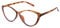 1 Pcak Cat Eye Glasses, Oversized Blue Light Blocking Computer Eyeglasses Light Weight Clear Lens Leopard Print Frames Chic Fashion Plastic Eyewear Reading Gaming TV Phones Glasses for Women Girls