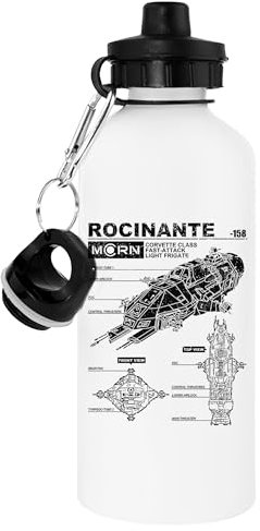 Oldrytee The Expanse Flask Wasserflasche Weiß