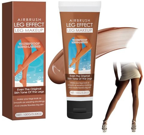 Horuili® Bein-Foundation, Wasserfestes Bein-Makeup, Tattoo Abdecken, Makeup Concealer für die Beine, Bein Makeup Concealer Gleichmäßiger Hautton Bein Foundation