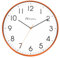 Ravel - Reloj de Pared Moderno de 40 cm para Oficina y Cocina - Cuarzo Analógico - RWC.40.8 - Naranja