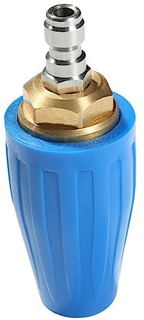GAROZATION Hochdruck-rotationsdüse Staubbirne Düsen Für Hochdruckreiniger Teile Für Hochdruckreiniger Rotierende Hochdruckreinigerdüse Autozubehör Hoher Druck Turbine Blue Kupferstücke