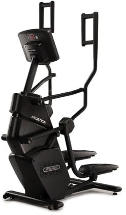 ATLETICA Peak | HIT Training Stepper para Deporte | Doble transmisión por correa I Ideal equilibrio de fuerza y resistencia y entrenamiento HIT I Generador para autopropulsión silenciosa
