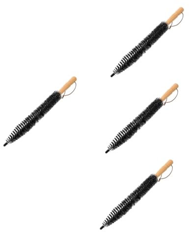 Cabilock 4 Stücke Kunststoff Reinigung Pinsel Kamin Pinsel Für Küche Schornstein Reinigung Kamin Vent Pinsel