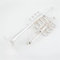 Professionelle Hochtrompete Bb Piccolo Trompete Messing Gold Silber Lackoberfläche Trompete(S)