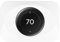 BAOKZZOM Nest Thermostat Wall Plate Cover Compatible with Google Nest Learning Thermostat (4th Gen), Practical Nest Thermostat Trim Kit, Nest Learning Thermostat 4 Accessory, Snap fit Design, White