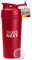 ShakeNext® Edelstahl Shaker [NEUEINFÜHRUNG] - Trinkflasche mit Mixball 700ml, Fitness Shaker und Protein Shaker mit auslaufsicherem Druckverschluss, patentiertes Design (Rot)