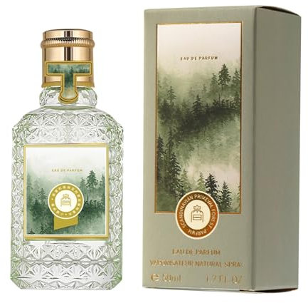 Parfum Damen Eau de Parfum Spray 7 Duftvarianten Natürliche Frucht- & Holznoten Langanhaltend Kölnisch Wasser mit Amber & Sandelholz Elegantes Geschenkset, 50ml (Urwald)