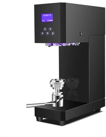 Automatic Can Sealer Machine - Electric Commercial Tin Cup Sealer For Aluminum/plastic Cans - 2.17 Diameter, 4.53-6.69 Height, Ideal For Home, Cafe, Restaurant & Beverage Stores black