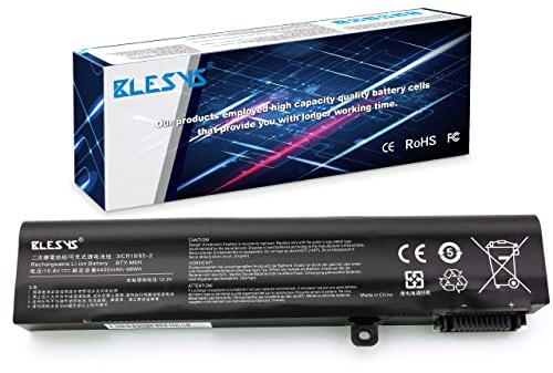 BLESYS BTY-M6H Laptop Battery for MSI PE60 GE62 GE63 GE72 GE73 GL62 GL63 GL72 GL73 GP62 GP63 GP72 GP73 PE70 PL62 MS-16J1 MS-1792 10.86V/51Wh