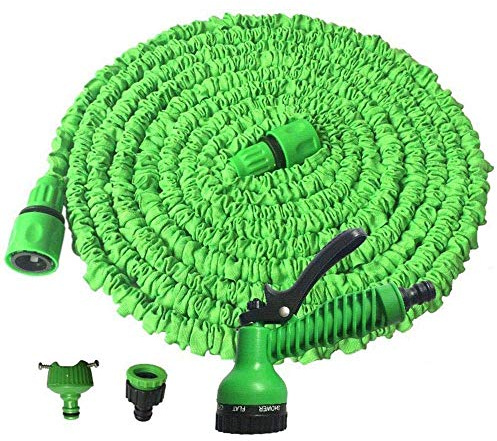 Uteruik Dehnbare Flexible Gartenwasserschläuche aus Kunststoff 45m, 1 Stück (g-#35)